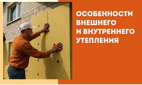 Какие особенности внешнего и внутреннего утепления в отрадном